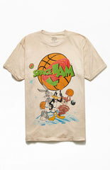 Men's Space Jam Vintage Dyed T-Shirt Tee