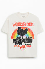 Men's Woodstock Vintage Graphic Tee T-Shirt