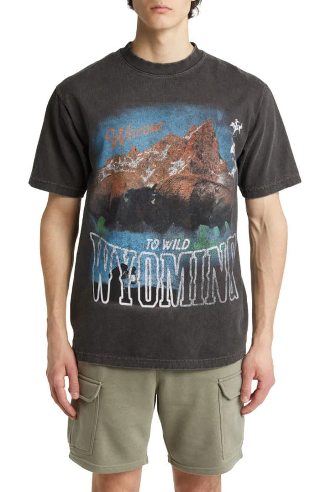 Men's Wyoming Wild Graphic T-Shirt