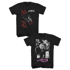 Men's Nightmare on Elm St. Freddy Graphic T-Shirts, 2-Pack