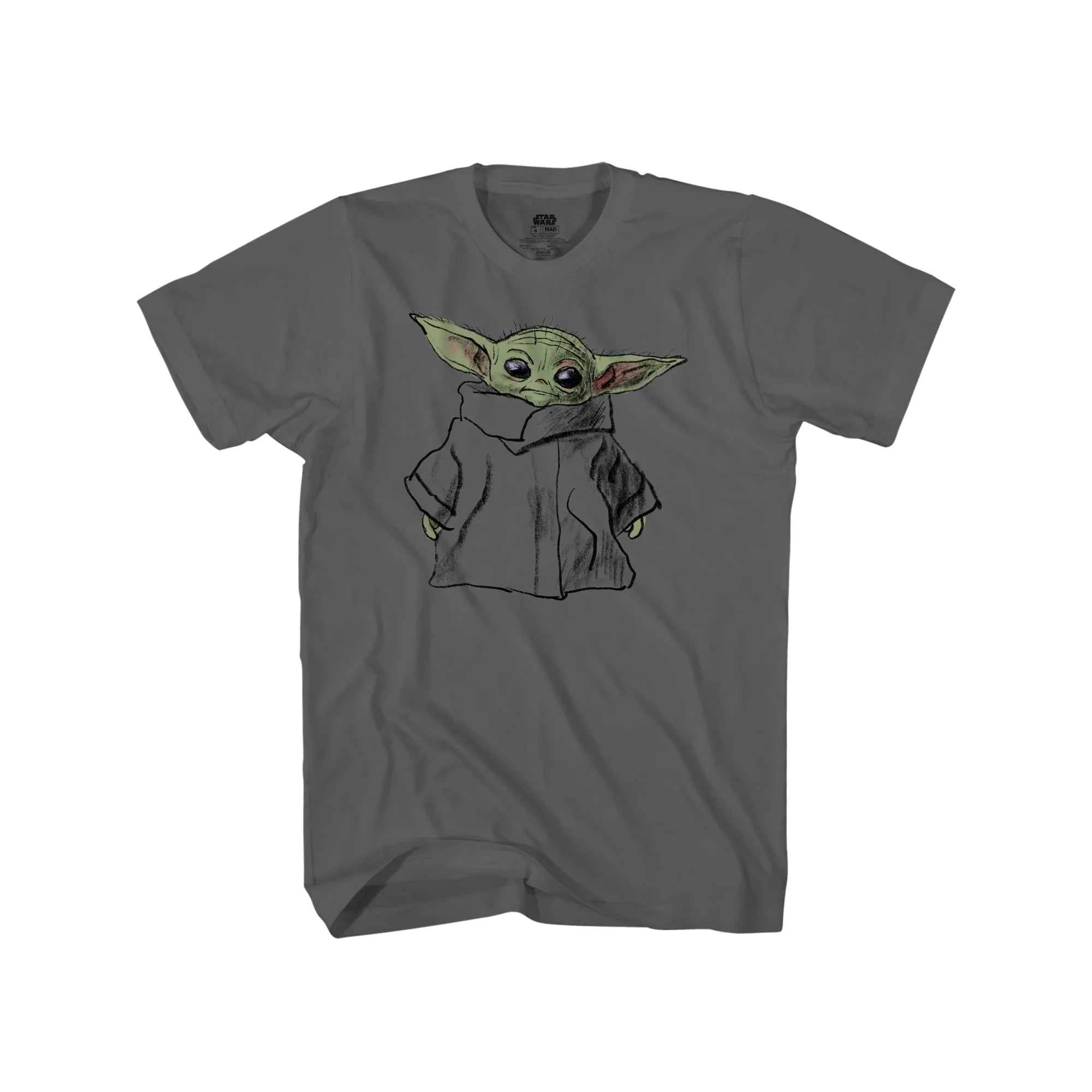 Men's Star Wars The Mandalorian Baby Yoda Graphic Tee T-Shirt