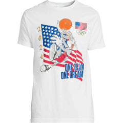 Men's Looney Tunes x Team USA Bugs Bunny Basketball Graphic Tee Shirt