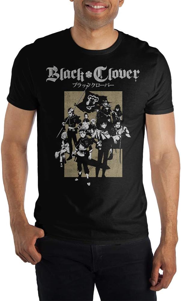 Men's Black Clover Manga Graphic Tee T-Shirt
