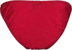 Women's Classic Silk String Bikini Cherry