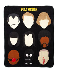 Miramax Pulp Fiction Plush Throw Blanket 48" x 60"