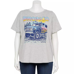 Women's Plus Size Ford Bronco Graphic Tee T-Shirt
