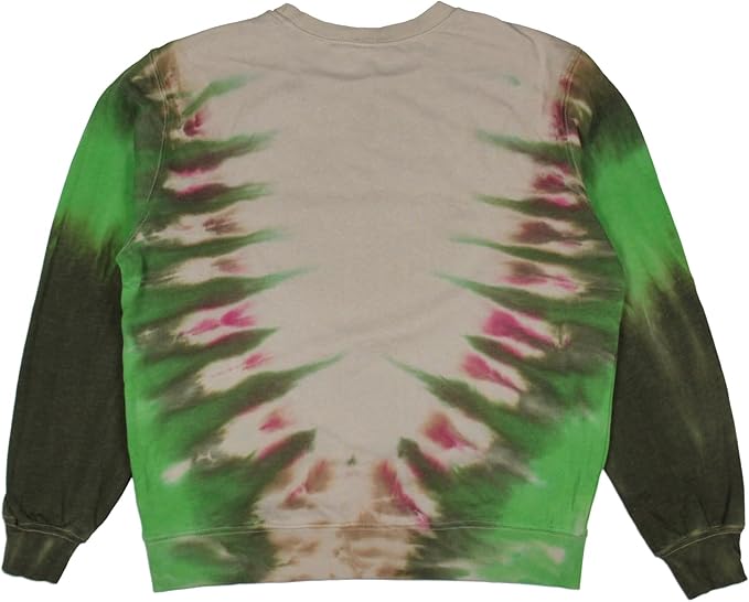 Grateful Dead Women's Forever Grateful Tie-Dye Crewneck Pullover Adult Sweatshirt