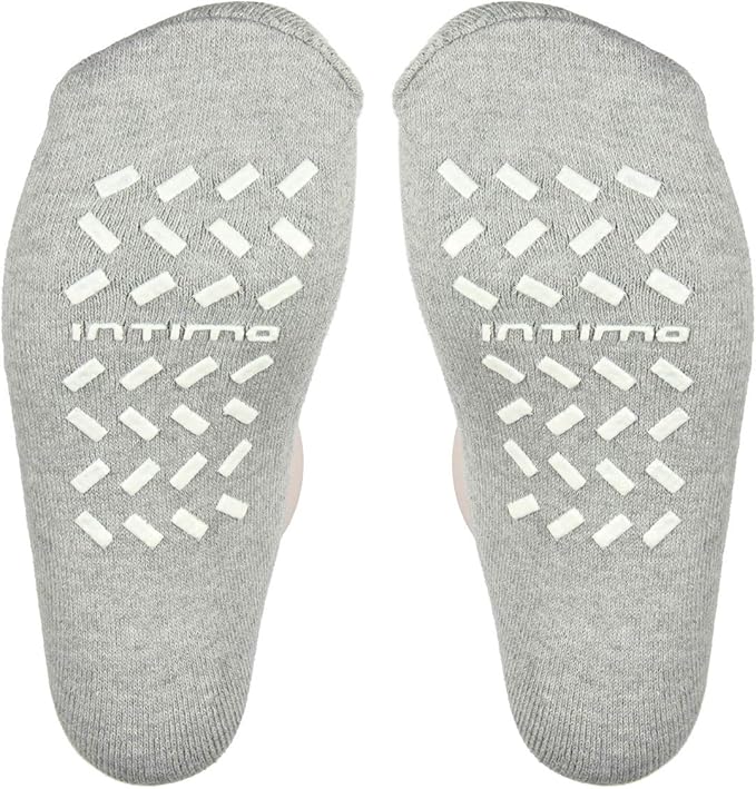 Women's Slipper Socks Grey Heather