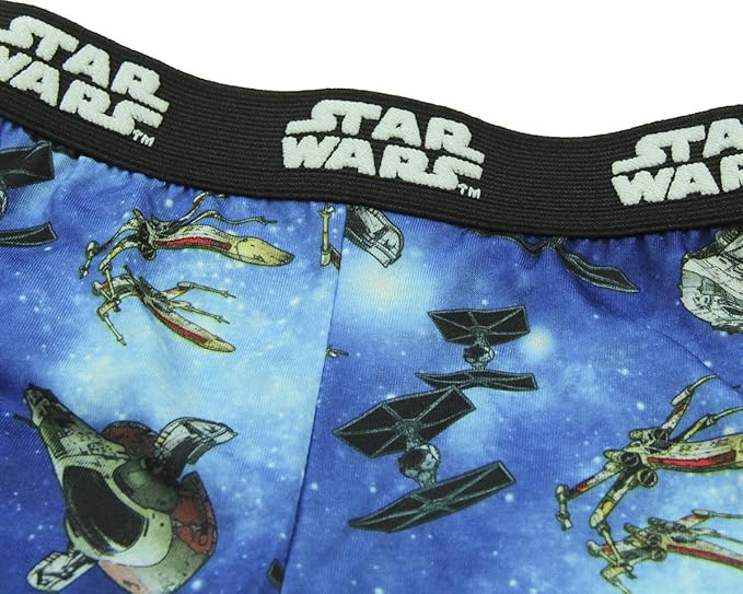 Boys' Star Wars Starfighters Pattern Pajama Sleep Shorts