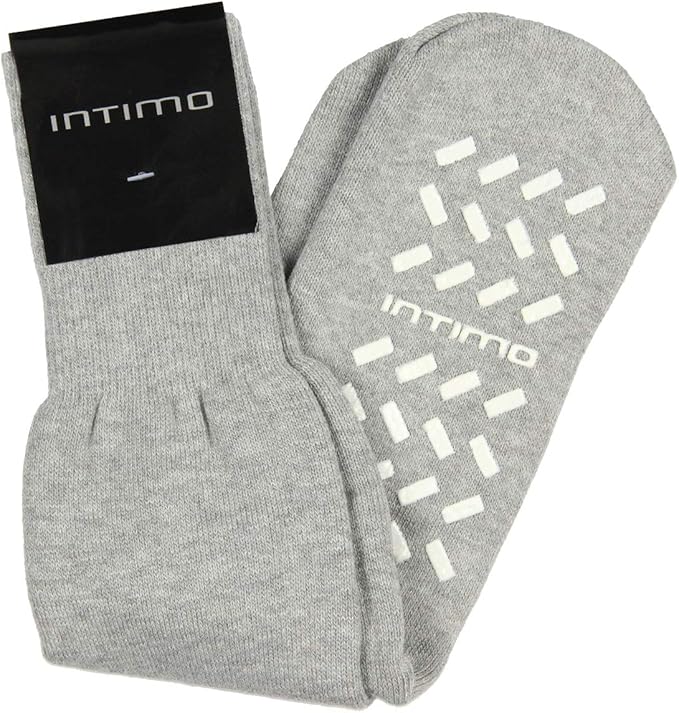 Women's Slipper Socks Grey Heather