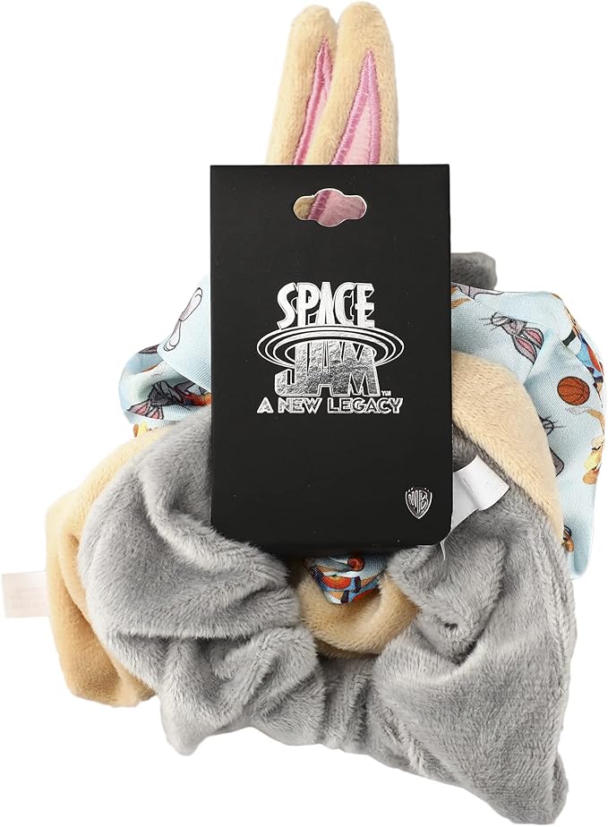 Space Jam Bunny Scrunchy 3-Pack