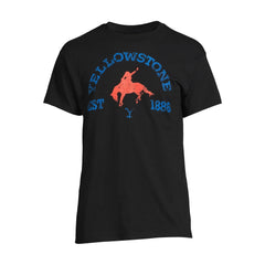 Men's Yellowstone EST 1886 Graphic Tee with Short Sleeves