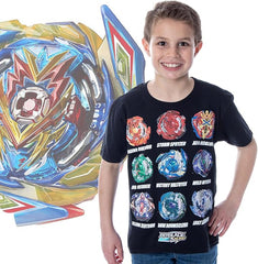 Boys' Beyblade Burst Spinner Graphic T-Shirt Tee