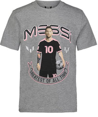 Boy's Toddler Messi G.O.A.T. Short Sleeve T-Shirt Tee