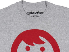 Maruchan Men's Ramen Noodle Happy Face Logo Design Graphic Print Adult T-Shirt