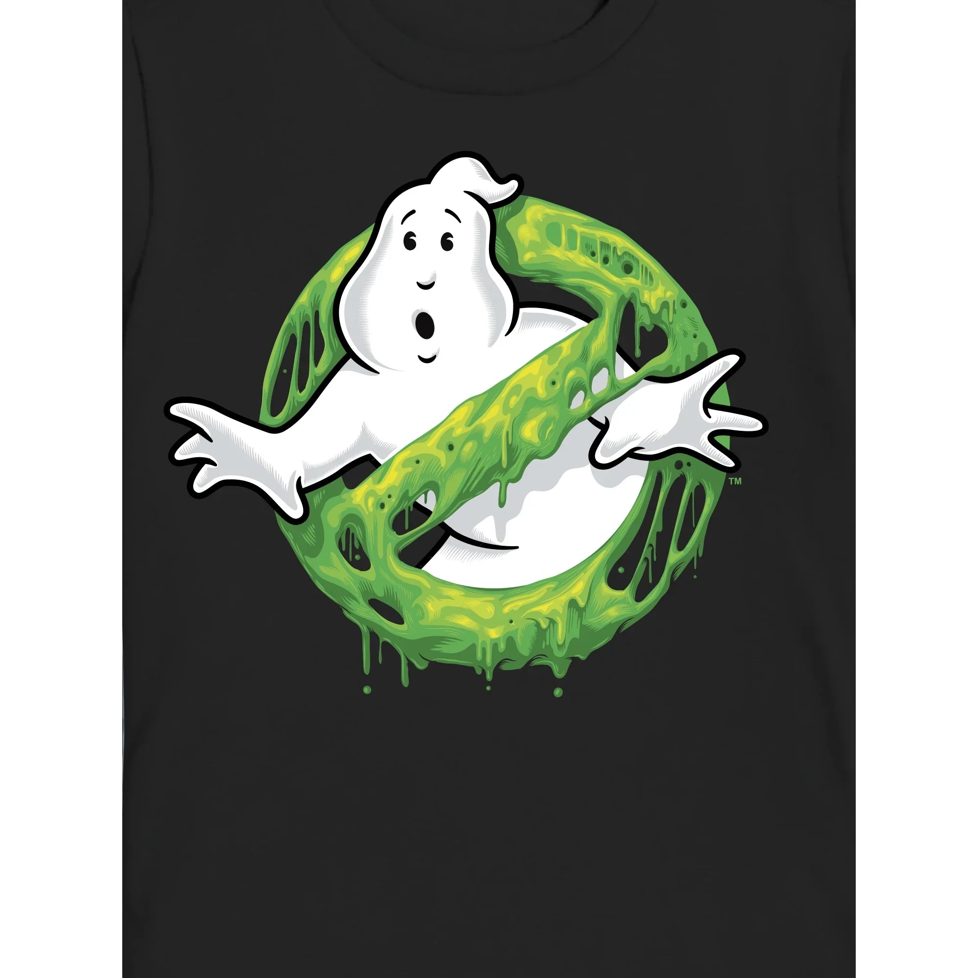 Boy's Ghostbusters Logo Slimy Graphic T-Shirt Tee