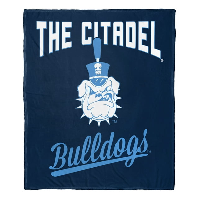 Northwest NCAA Citadel Bulldogs 50 X 60 Silk Touch Throw Blanket