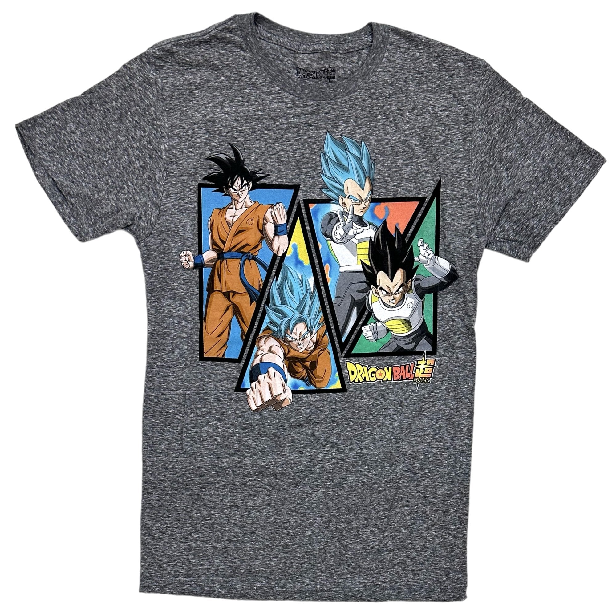 Men's Heather Dragon Ball Z Super Graphic Tee T-Shirt