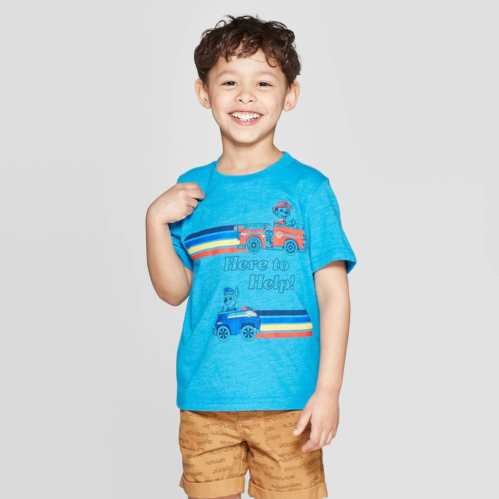 Boys' Paw Patrol Short Sleeve T-Shirt Tee