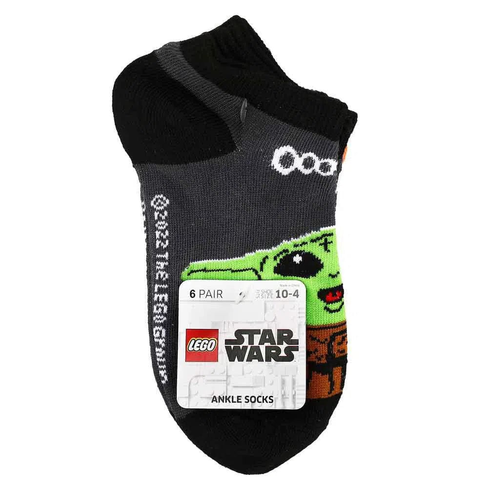 LEGO x Star Wars: The Mandalorian - Grogu Ankle Socks (6 Pairs)