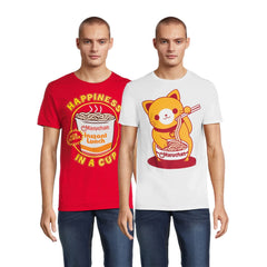 Men's Maruchan Instant Lunch Graphic Tee T-Shirt, 2-Pack