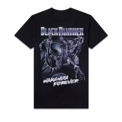 Boy's Marvel Black Panther: Wakanda Forever Warrior T'Challa Tee T-Shirt