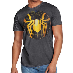 Men's Marvel Spider-Man Black Market Graphic Tee T-Shirt Heather