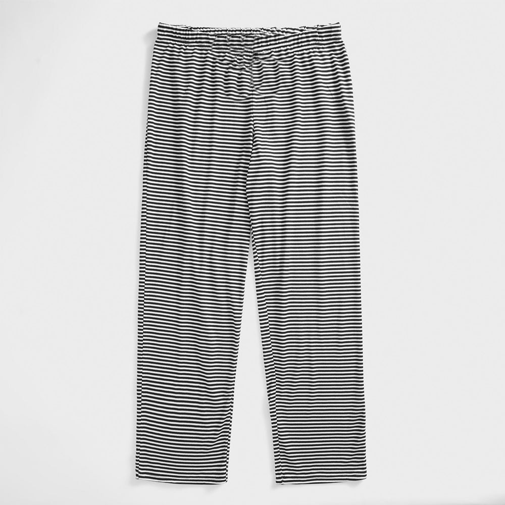 Adult's Grey & Charcoal Lounge Pants Stripes