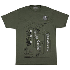 Men's Minecraft Men's Iron Golem Strong Arms Graphic Tee T-Shirt - Rex Distributor, Inc. Wholesale Licensed Products and T-shirts, Sporting goods,