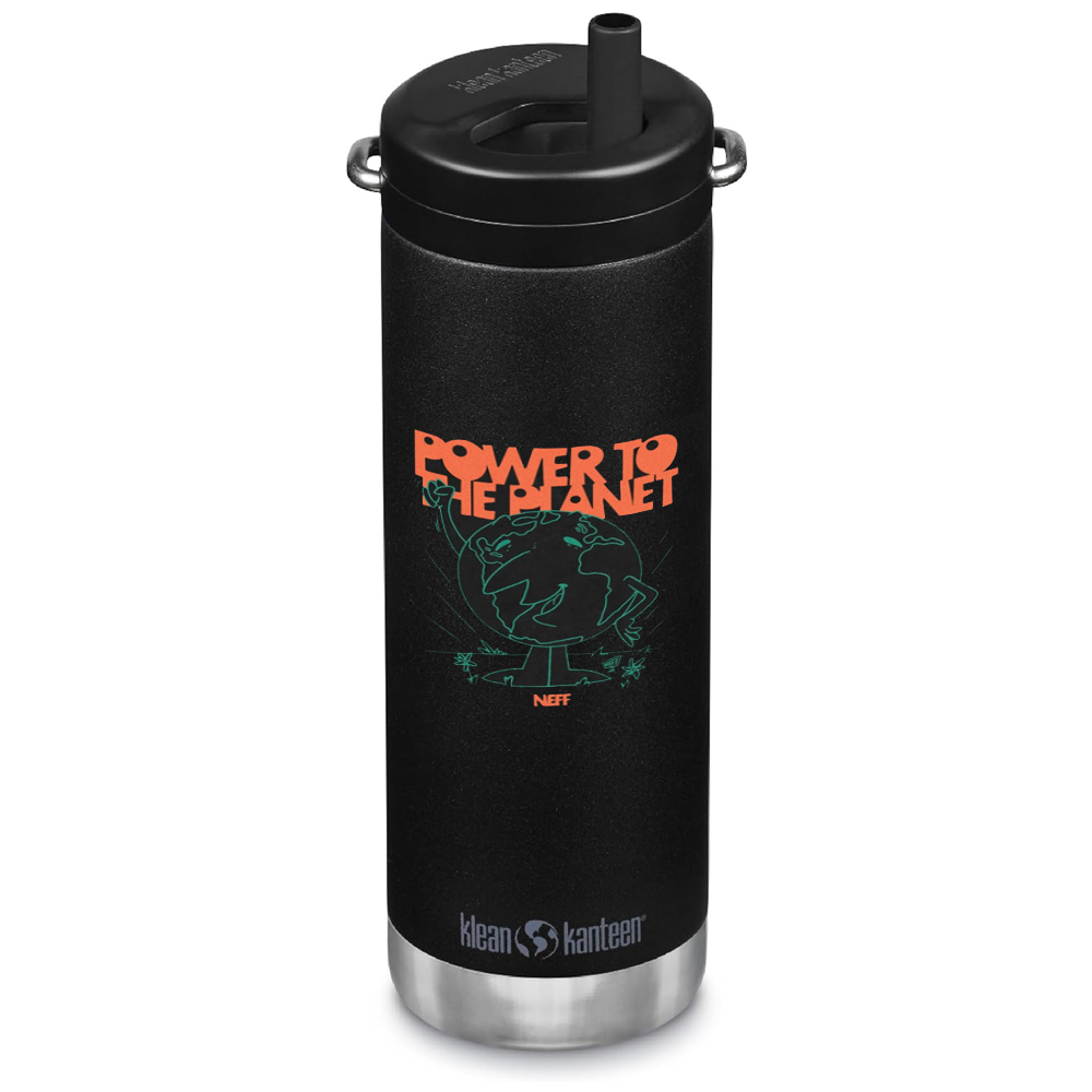 NEFF Power to the Planet 20oz Klean Kanteen w/Twist Cap