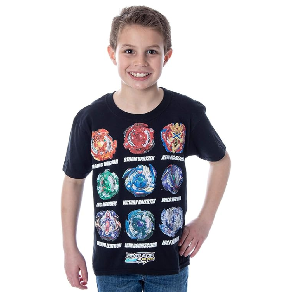 Boys' Beyblade Burst Spinner Graphic T-Shirt Tee