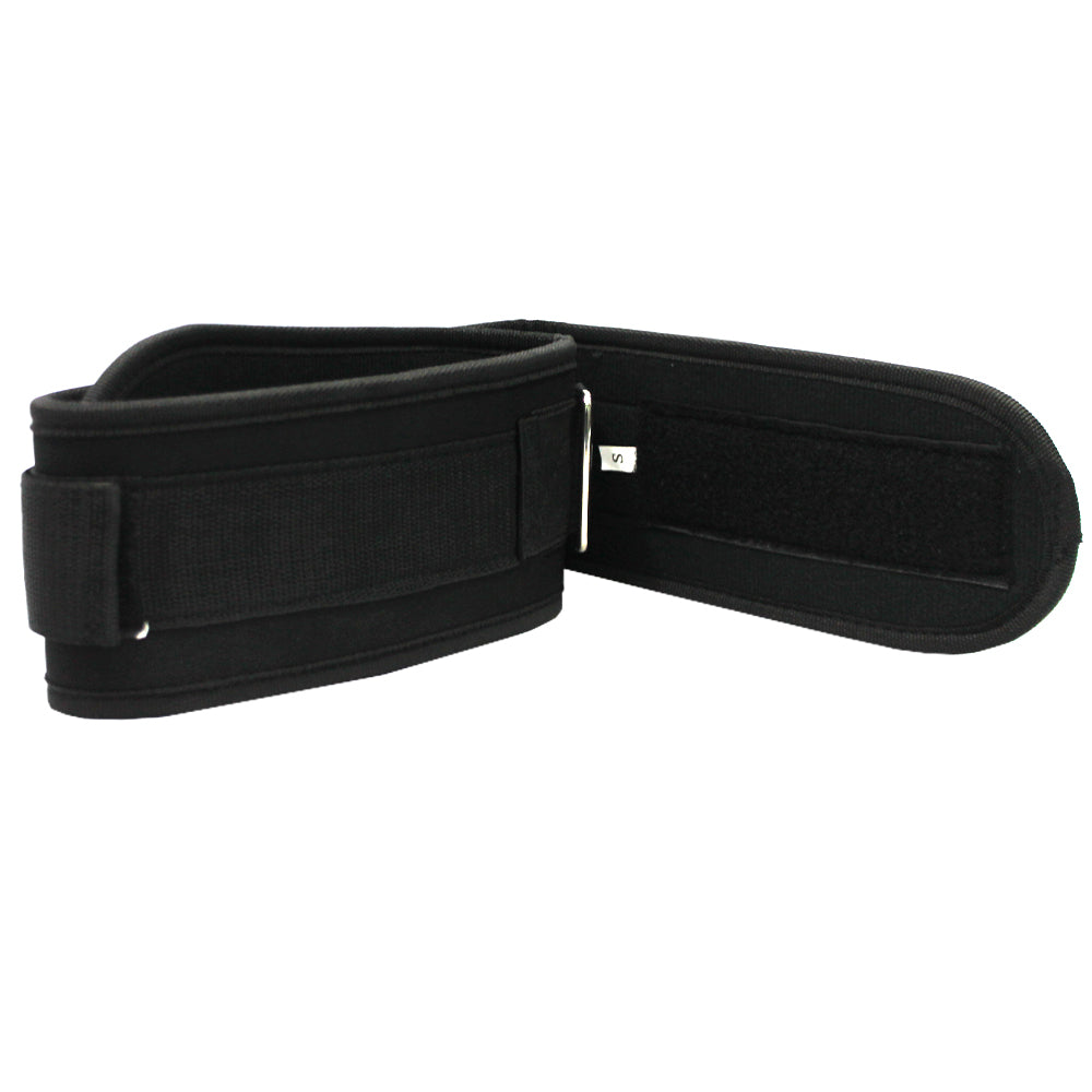 REX 388-B 6" Black Weight Lifting Belt for Men and Women