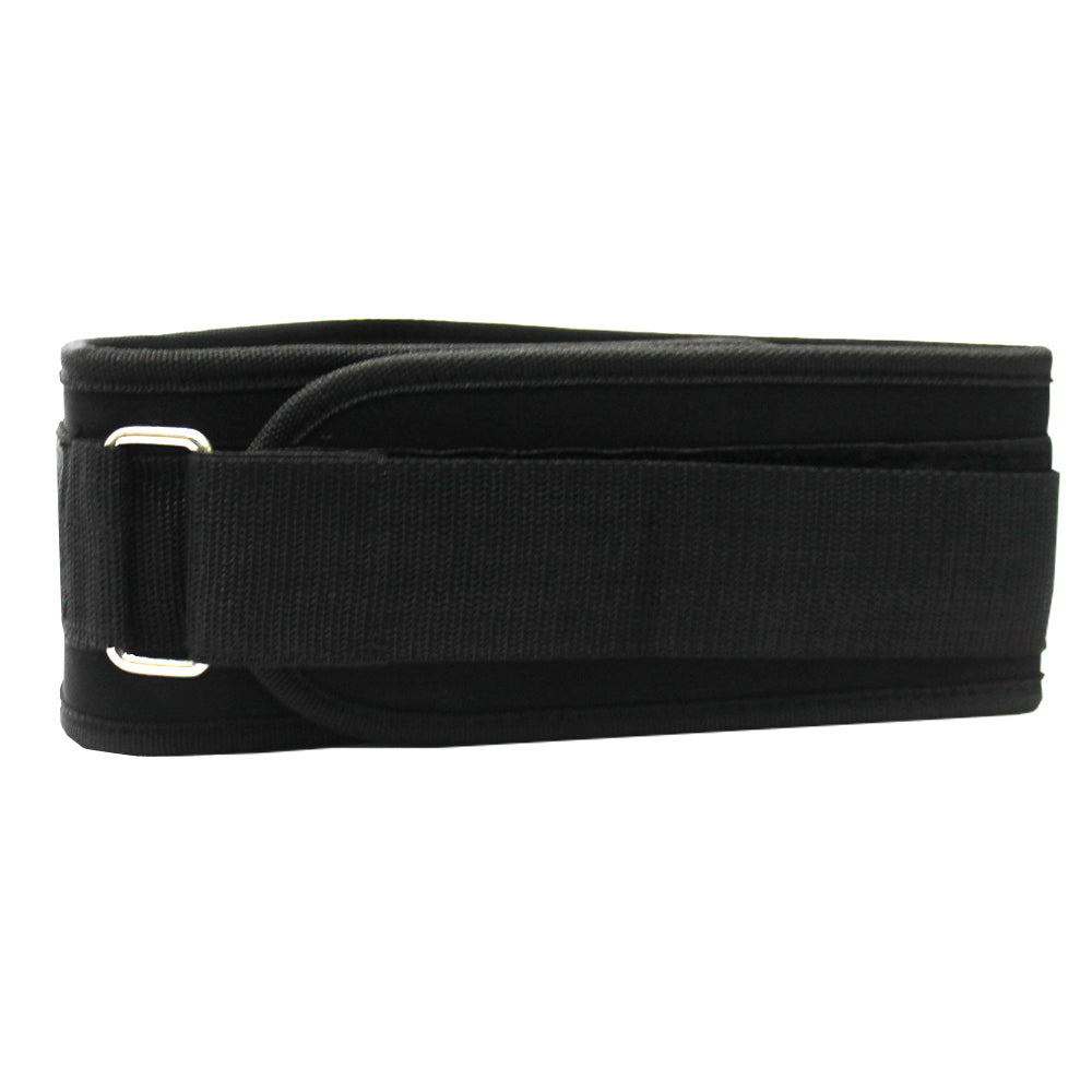 REX 388-B 6" Black Weight Lifting Belt for Men and Women