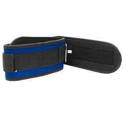 REX 388-A 4" Blue Weight Lifting Belt for Men and Women