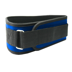 REX 388-A 4" Blue Weight Lifting Belt for Men and Women