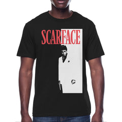 Men's Scarface  Poster Graphic Tee T-Shirt