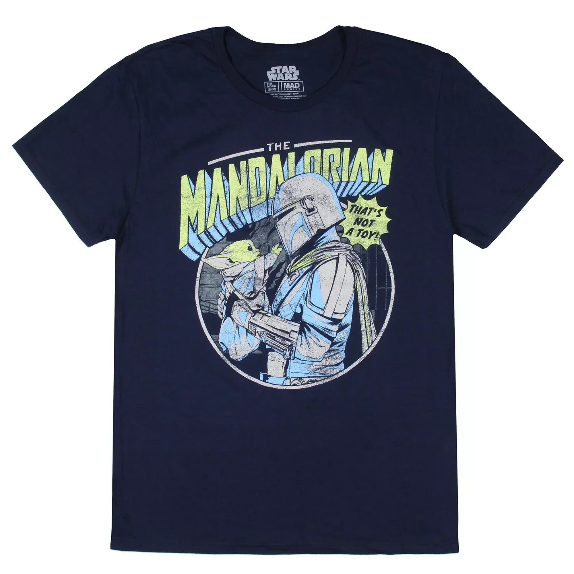 Men's Star Wars The Mandalorian That's Not A Toy Graphic Tee T-Shirt