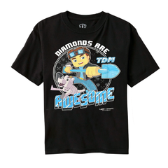Boy's Tube Heroes Diamonds Are Awesome Graphic Tee T-Shirt