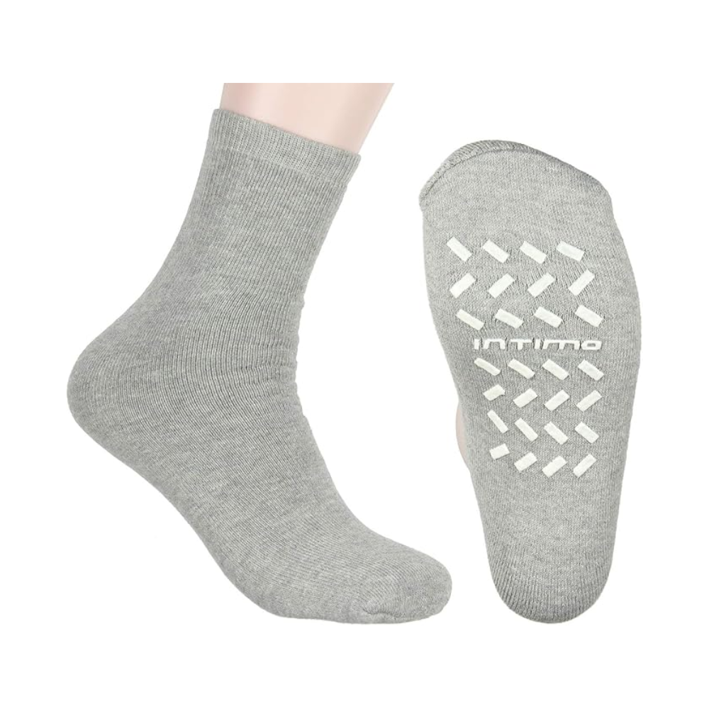 Women's Slipper Socks Grey Heather