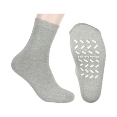 Women's Slipper Socks Grey Heather