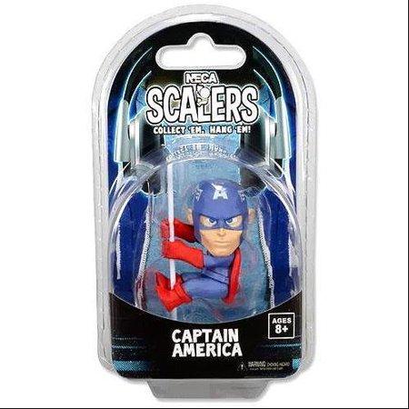 NECA Scalers 2" Captain America Figure Collectible