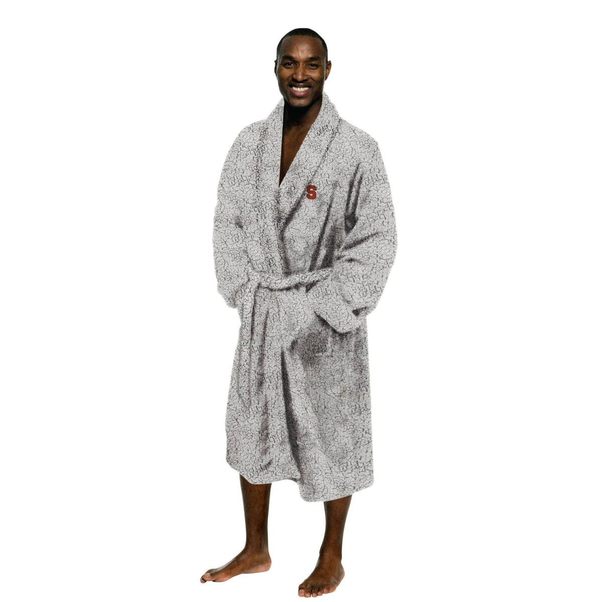 Northwest NCAA Syracuse Sherpa Touch Bath Robe Grey