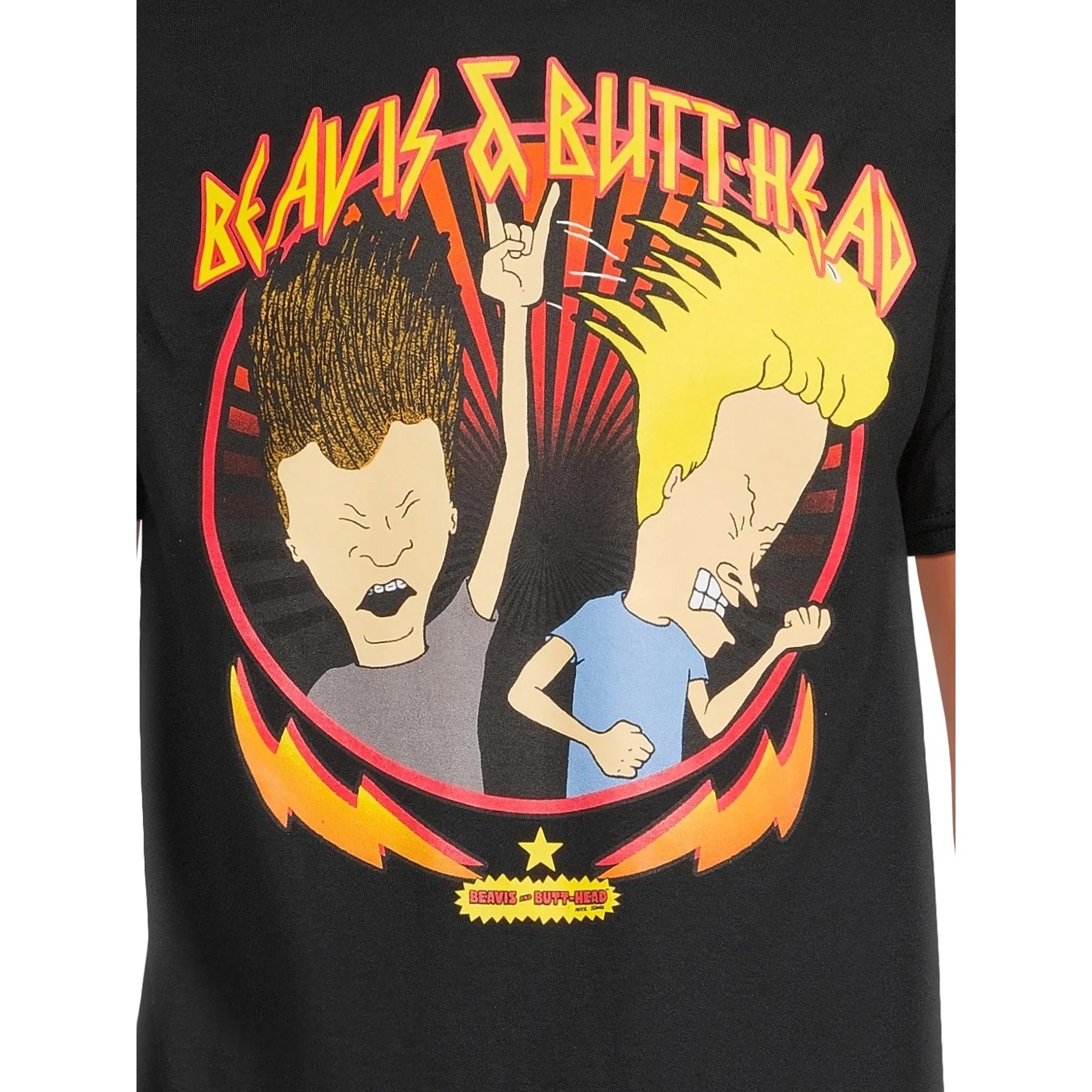 Men's Beavis and Butt-Head Graphic Tee T-Shirt