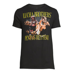 Men's Lucha Brothers Short Sleeve Graphic T-Shirt Black