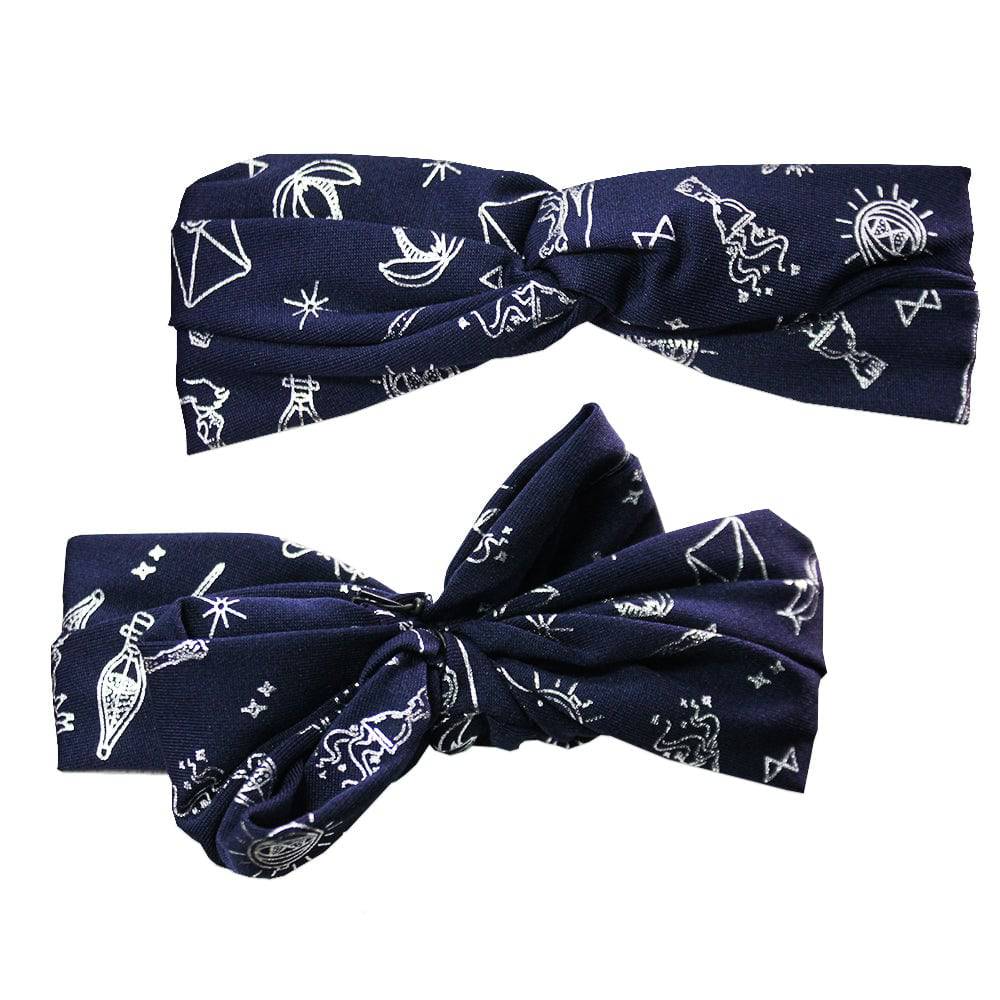 Harry Potter Blue Headband Hair Bow