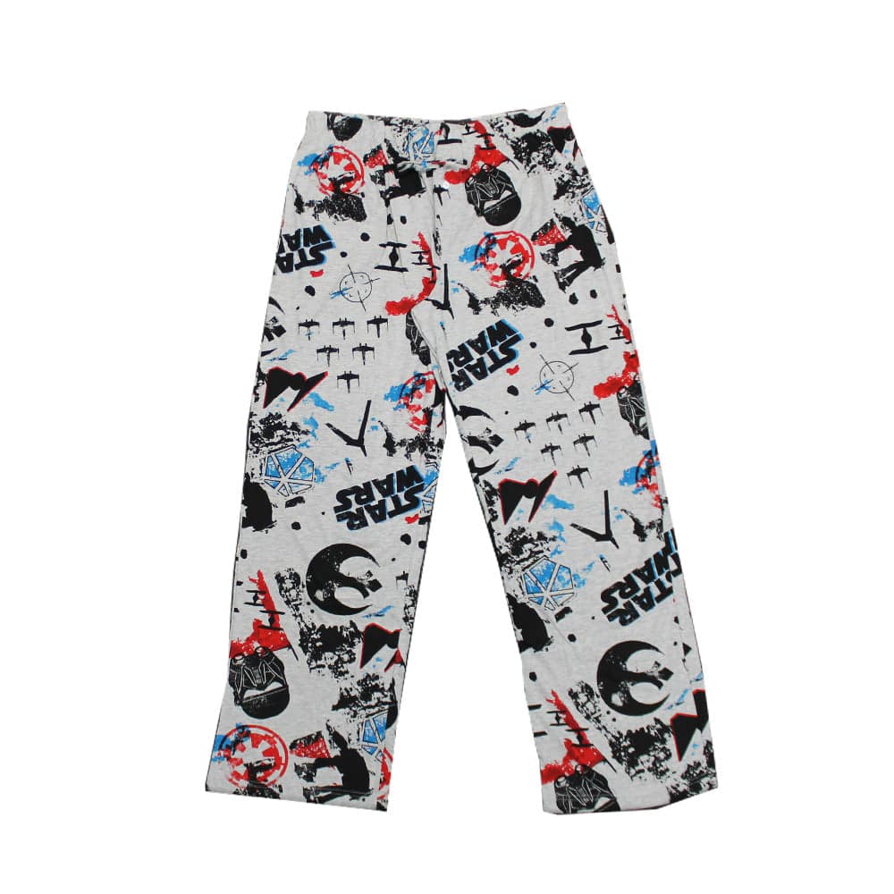 Men's Grey Heather Star Wars AOP Lounge Pants