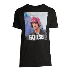 Men's Big Top Gun Talk To Me Goose Graphic T-shirt Tee