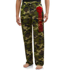 Men's Marvel Comics Camo Punisher No Mercy Pajama Pant