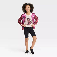 Girls' Marvel Spider-Man: Miles Morales x Nikkolas Smith Cropped Top Beige