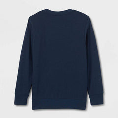 Boys' Marvel Black Panther Crewneck Sweatshirt - Sweater Blue